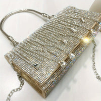 Rhinestone Designer Chain Bag Chic Star Diamond Party Evening Bag