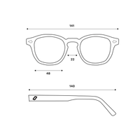 Aveiro- Unisex Bio Acetate Sunglasses