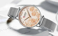 FUCHSIA Curren Watch – 32mm Romantic Timepiece | Japan Movement