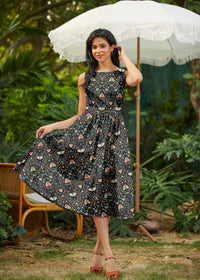 Midnight Midi Dress