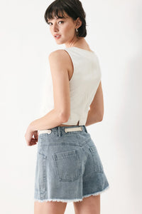 BEACH DAY DENIM SHORTS