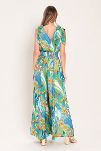 SUNSET ISLAND WOVEN JUMPSUIT