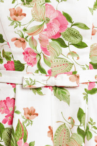 ROSE PETAL WOVEN TUBE TOP