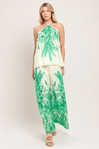 PALM SERENE WOVEN TOP