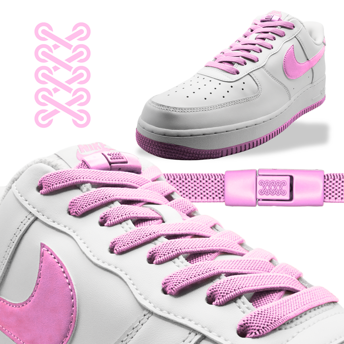 Flat Elastic Shoelaces