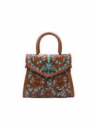 Loyal West Leon Mini Handle Purse - Whiskey & Water