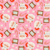Santa Mugs Skater Skirt