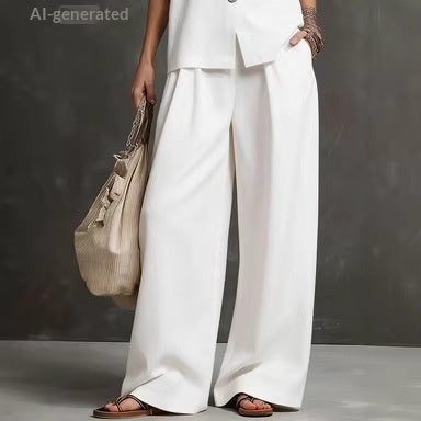 Seasonal Laid-back Linen Suit (see size chart under more details)