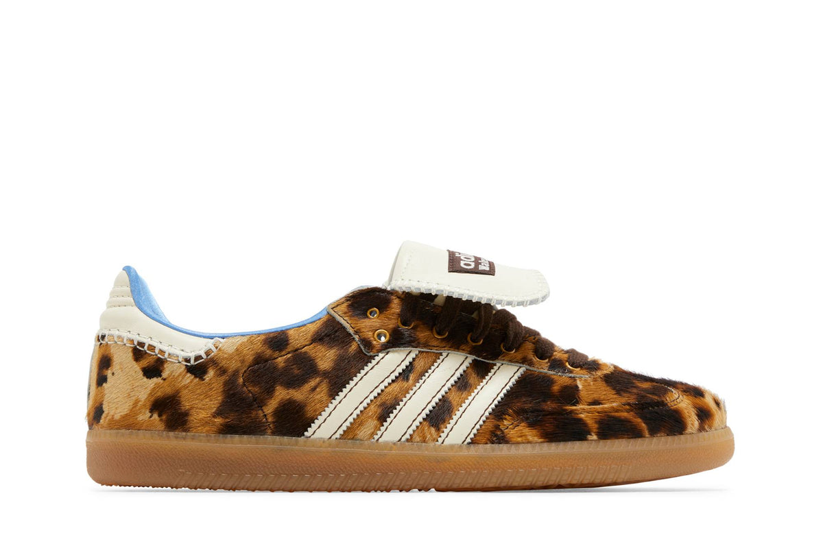 Wales Bonner x adidas Samba 'Leopard Pony'