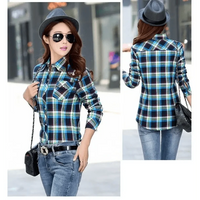Luxury Winter Warm, Plus Velvet Thicken Plaid Shirt Style Coat Jacket For Women Clothes/Tops/Casual/Jacket/Outerwear For Female
