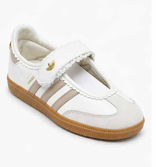 Samba Jane | Frill Pack Ruffle White Beige