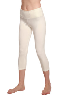 Women's Bamboo Viscose/Cotton Capri Style Leggings